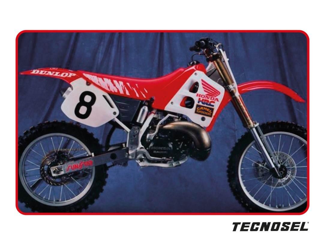 Tecnosel Blackbird Komplet Naklejek Oklein Honda Cr 125 '91-'92, Cr 250 '90 - zdjęcie 2