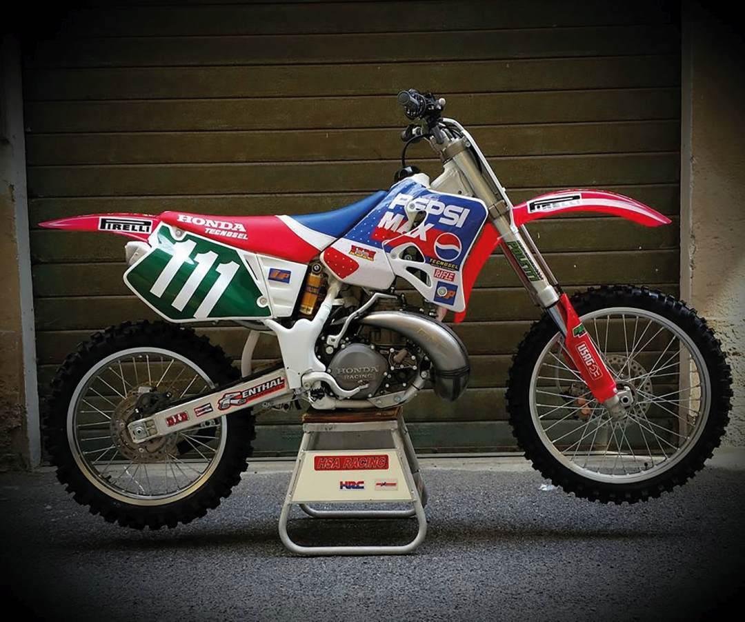 Tecnosel Blackbird Komplet Naklejek Oklein Honda Cr 125 '93-'94, Cr 250 '92 - zdjęcie 2