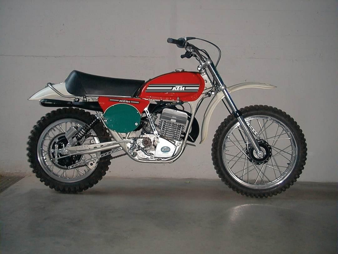 Tecnosel Blackbird Komplet Naklejek Oklein Ktm Gs '74-'76, Replica Oem Ktm - zdjęcie 2