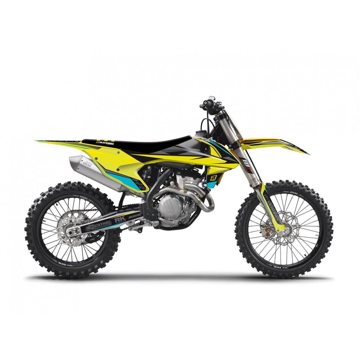 Blackbird Komplet Naklejek Oklein + Pokrowiec Poszycie Na Siedzenie Ktm Sx/