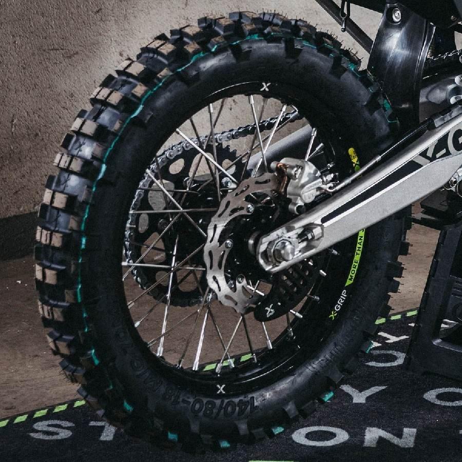 X-Grip Osłona Tylnej Tarczy Hamulcowej Ktm Exc Exc-F `04-'23, Husqvarna Te/ - zdjęcie 2