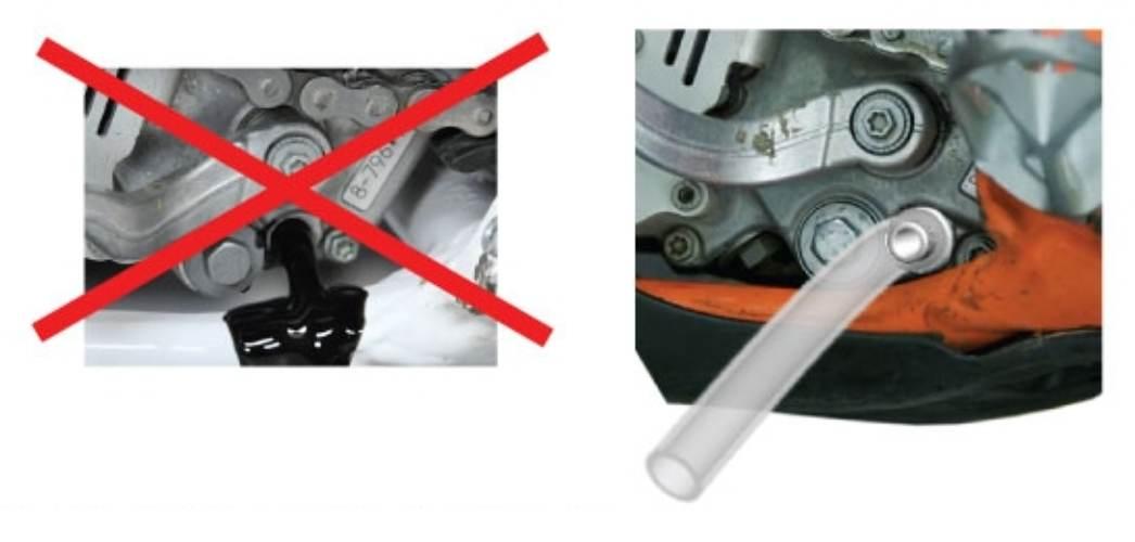 Accel Przyrząd Rurka Do Spuszczania Oleju Z Silnika Ktm 65-530 '09-22, Husq