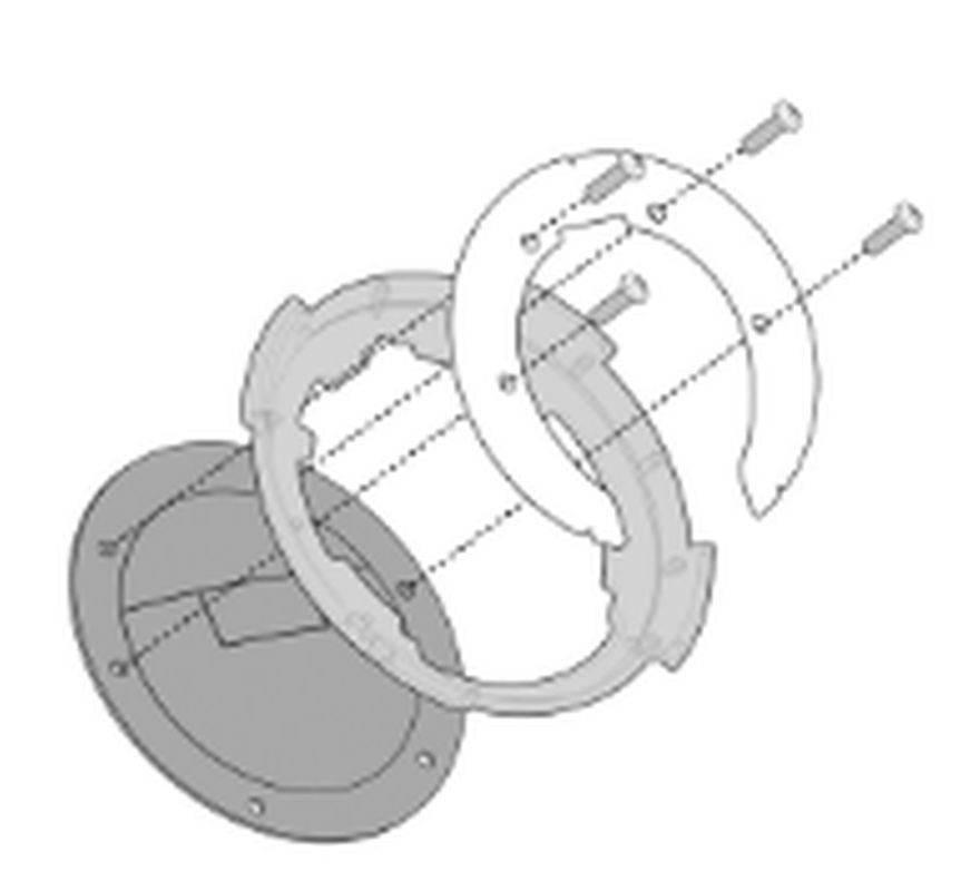 Kappa Mocowanie Tanklock Aprilia Tuareg 660 '21, Suzuki Gsx 1300R Hayabusa