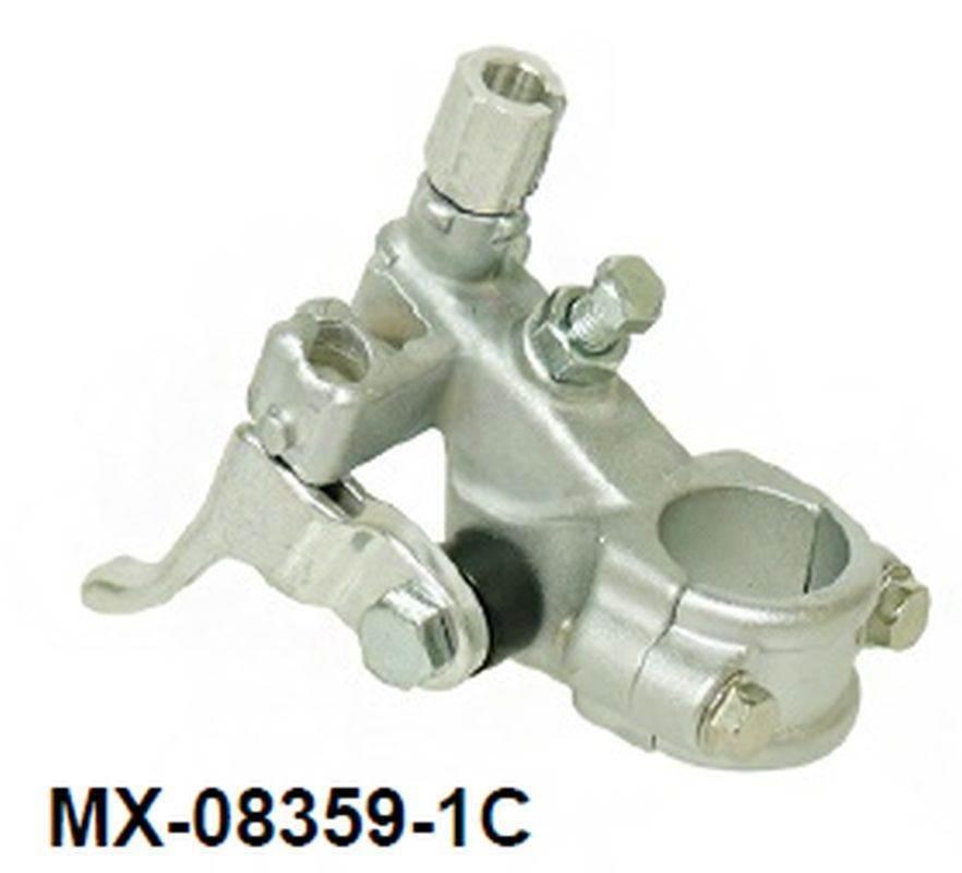 Psychic Uchwyt Dźwigni Sprzęgła Honda Crf 250/450 '04-'09 Kolor Srebrny Z D