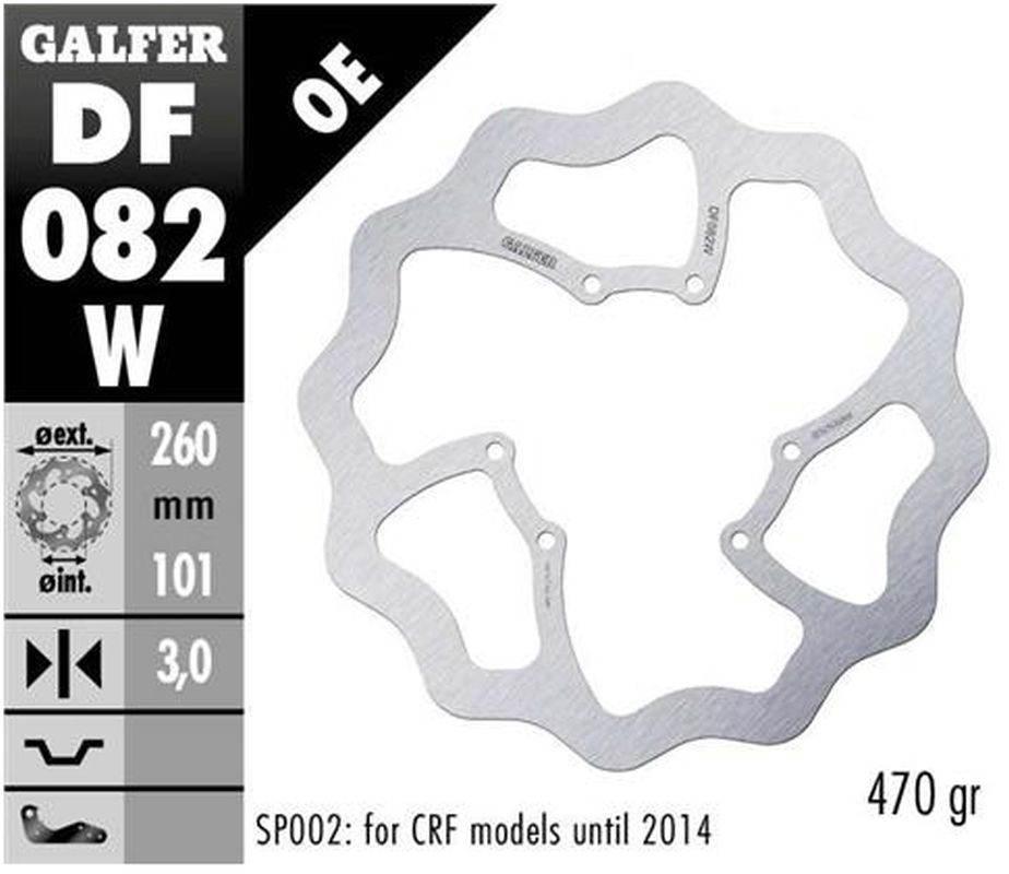 Galfer Tarcza Hamulcowa Przód Honda Crf 250R/300R/450R/Rx/L/Rs '15- Wave 26