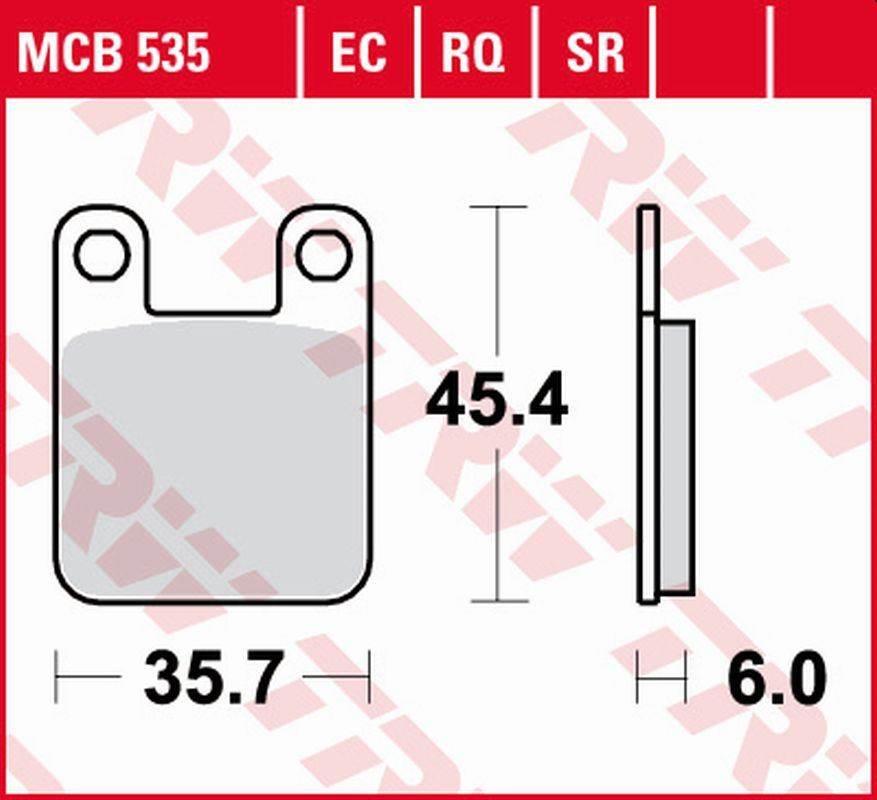 Trw Zf Klocki Hamulcowe Kh115 Sinter Sport Suzuki Ay 50 Katana '98-'06, Peu