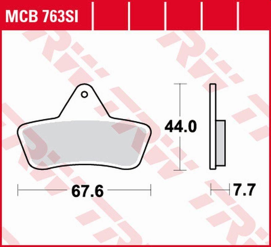 Trw Zf Klocki Hamulcowe Kh271 Sinter Offroad Arctic Cat 250/300/400 2X4/4X4