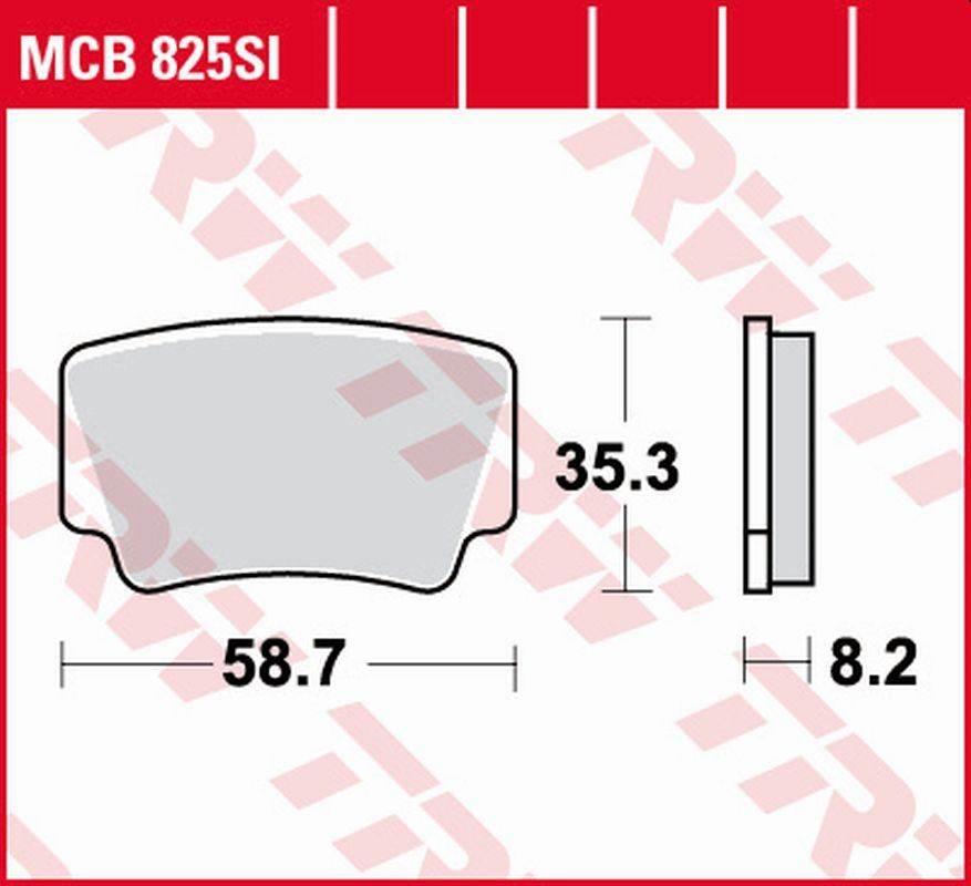 Trw Zf Klocki Hamulcowe Kh463 Sinter Offroad Ktm Sx-F/Xc 450 Atv '08-'11, S