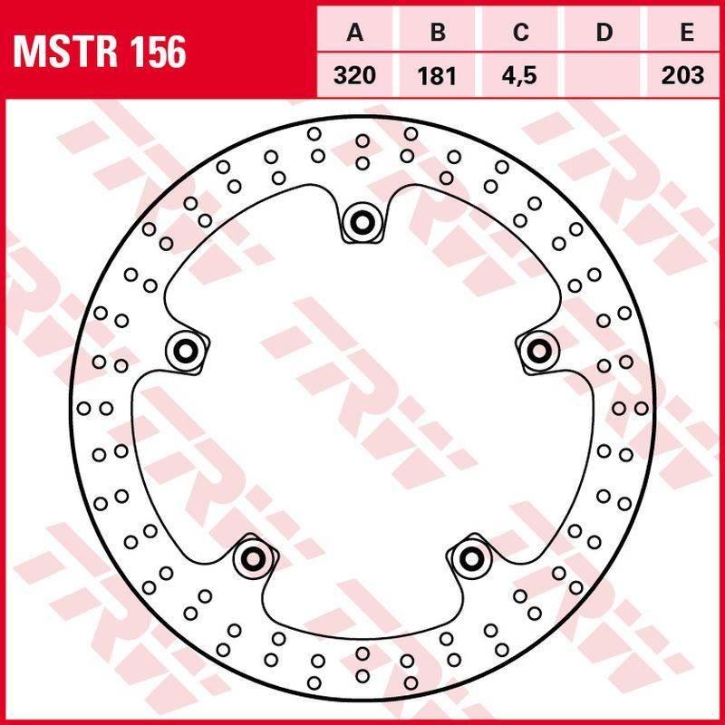 Trw Zf Tarcza Hamulcowa Przód Bmw F 800R '15-, S 1000Xr '15-'19, R-Nine T '