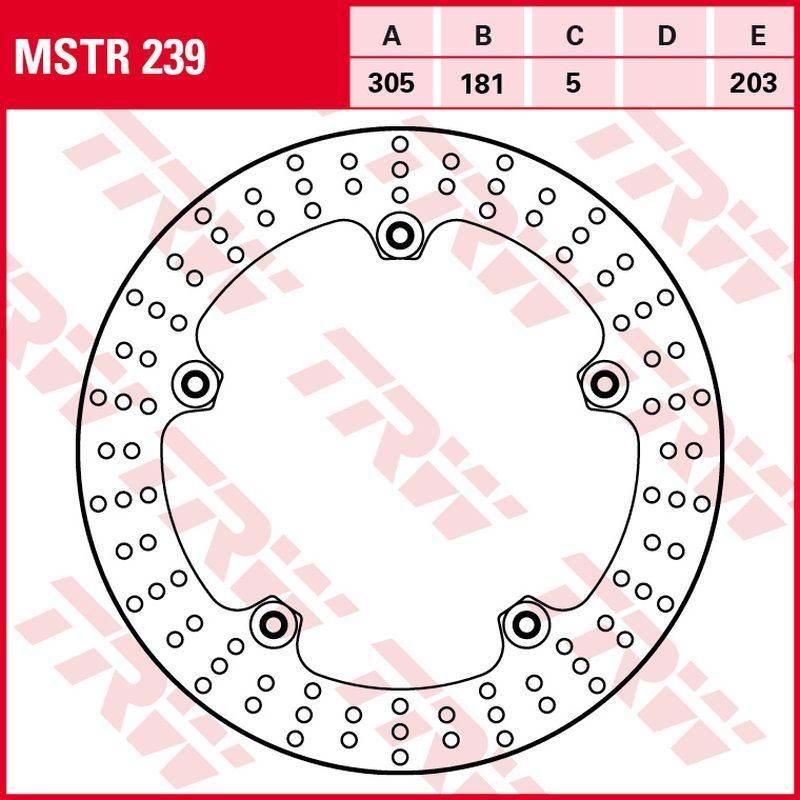 Trw Zf Tarcza Hamulcowa Przód Bmw R 850C/Gs/R '05-'01, R 1150Gs/Adv '99-'05