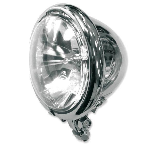 V Parts Vicma Lampa Przód 123 Mm Oświetlenie Dodatkowe Chromowana 4776