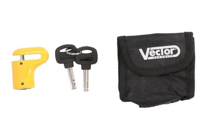 Vector Vicma Blokada Tarczy Hamulcowej Disc Lock Z Pokrowcem Kolor Żółty 47 - zdjęcie 2