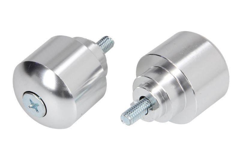 V Parts Vicma Końcówki Kierownicy M6X45 Kolor Srebrny, Standard Honda Honda