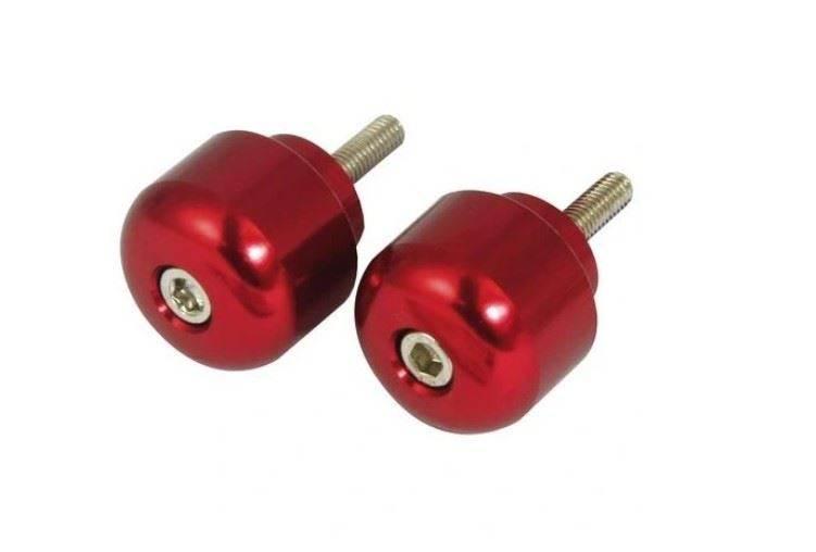 V Parts Vicma Końcówki Kierownicy M6X45 Kolor Czerwony, Standard Honda Hond