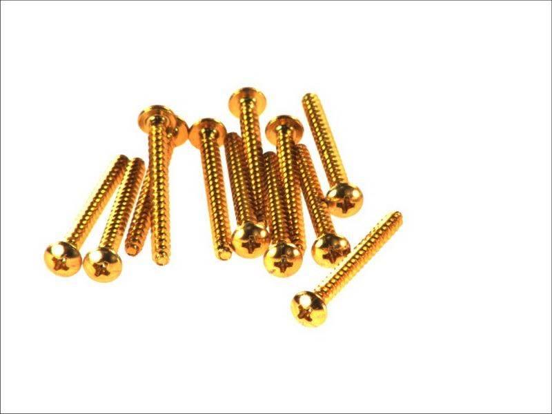 V Parts Vicma Zestaw Śrub Owiewki M5X50 12Szt. Kolor Złoty Rc550Or