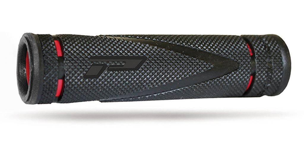 Progrip Manetki Pg838 Atv 22+22Mm, Dł.125Mm Kolor Czarny/Czerwony Dwuskładn
