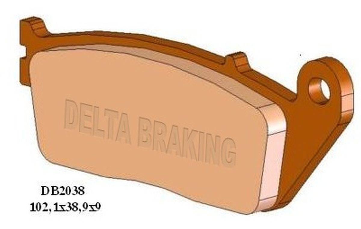 Delta Braking Klocki Hamulcowe Kh14 Kh226 Przód Bmw C 600/650 '12-'22, Cagi