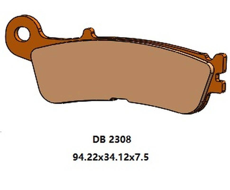 Delta Braking Klocki Hamulcowe Kh755 Przód Fantic Xx 125, Xef/Xxf 250/450