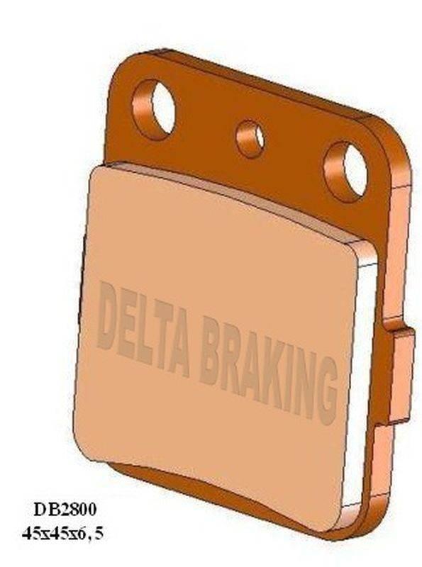 Delta Braking Klocki Hamulcowe Kh84/3 Tył Suzuki Rm 125/250 '87-'88, Yamaha