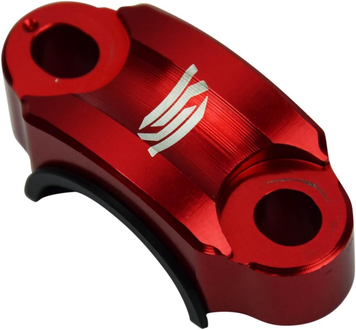 Scar Racing Uniwersalna Obejma Uchwyt Dźwigni Hamulca, Sprzęgła Kolor Czerw