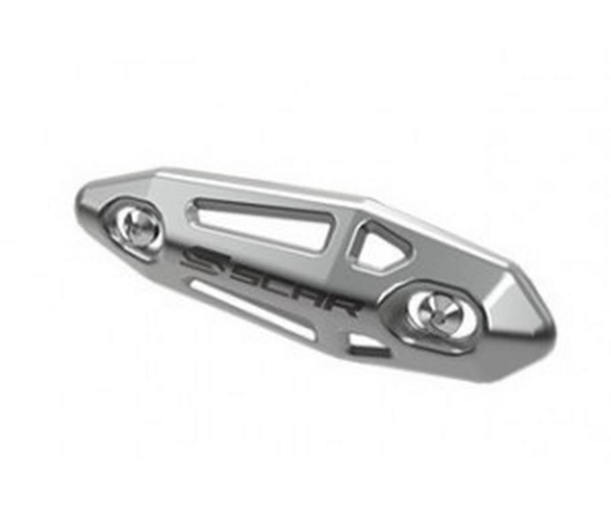 Scar Racing Osłona Kolanka Wydechowego 4T - Stal Nierdzewna Kolor Srebrny