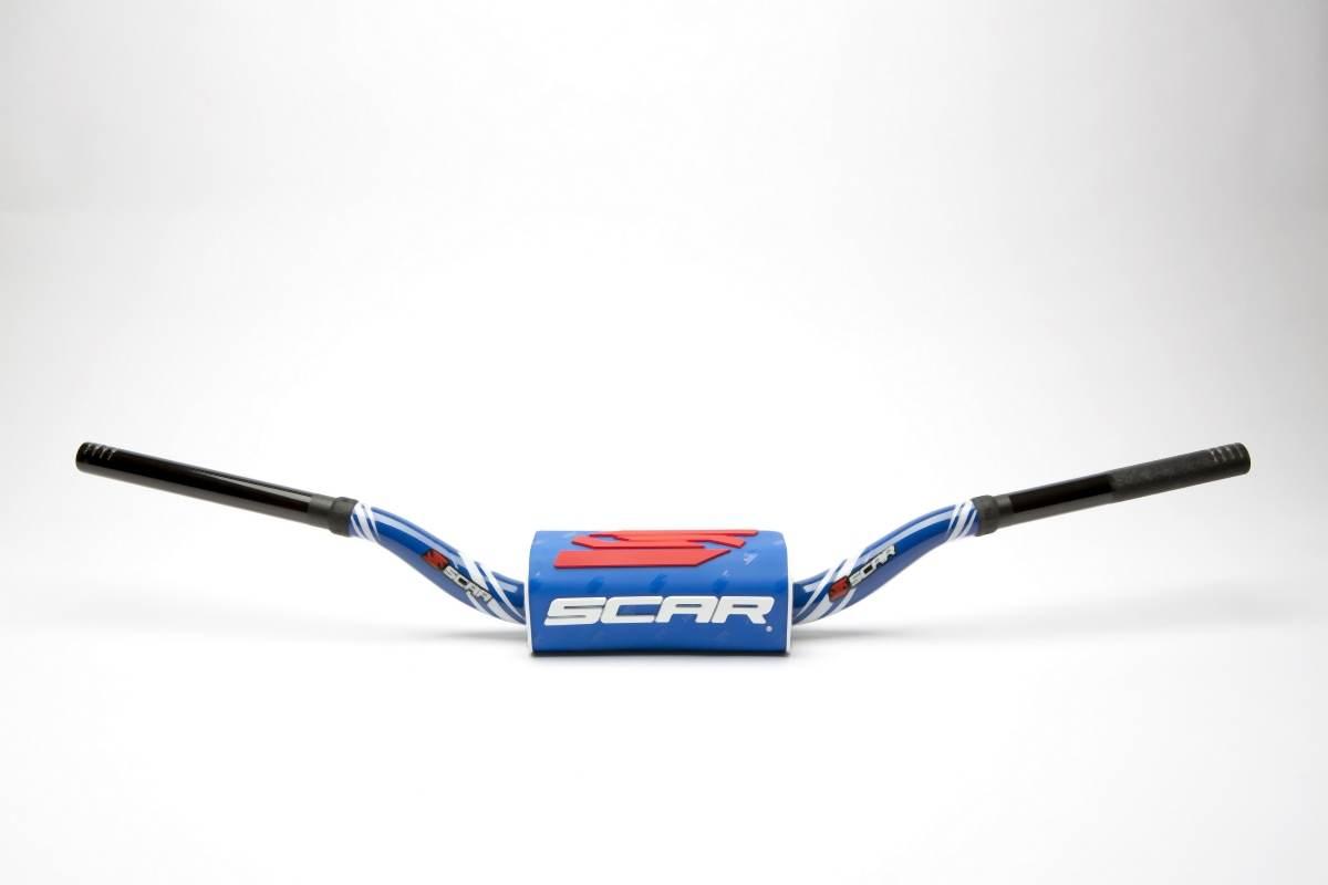 Scar Racing Kierownica 28,6Mm Model Rc Bend Kolor Niebieski/Czarny Gąbka Ko
