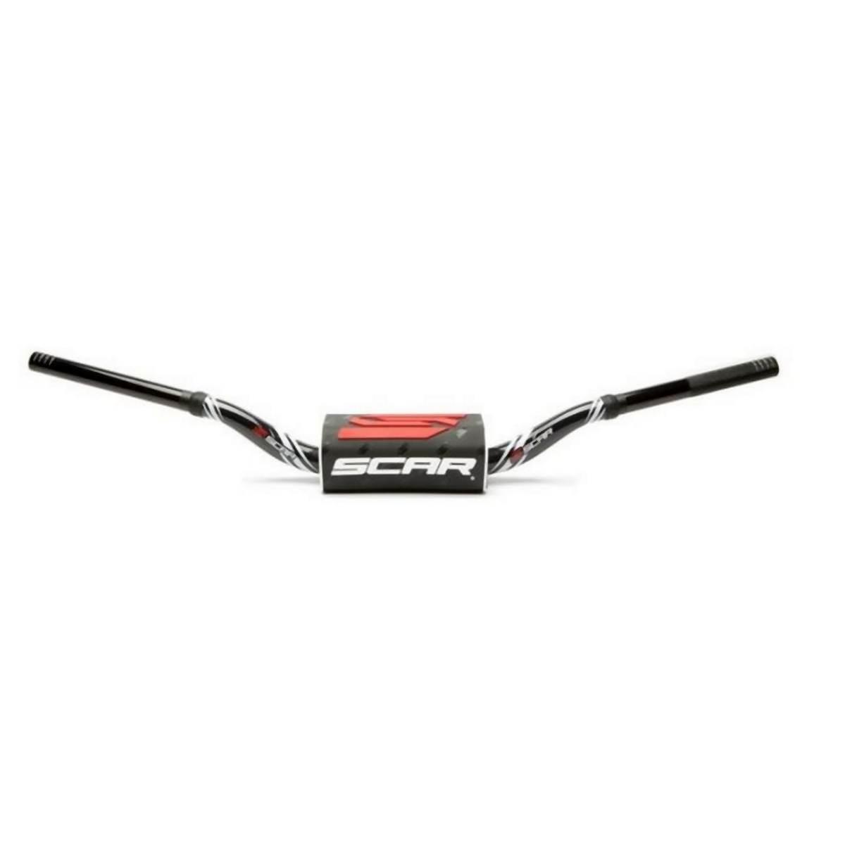 Scar Racing Kierownica 28,6Mm Model Mcgrath/Short Kolor Czarny/Biały Gąbka