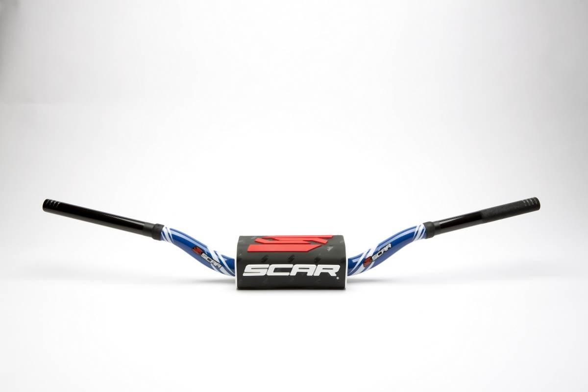 Scar Racing Kierownica 28,6Mm Model Villopoto/Stewart Kolor Niebiesk/Czarny