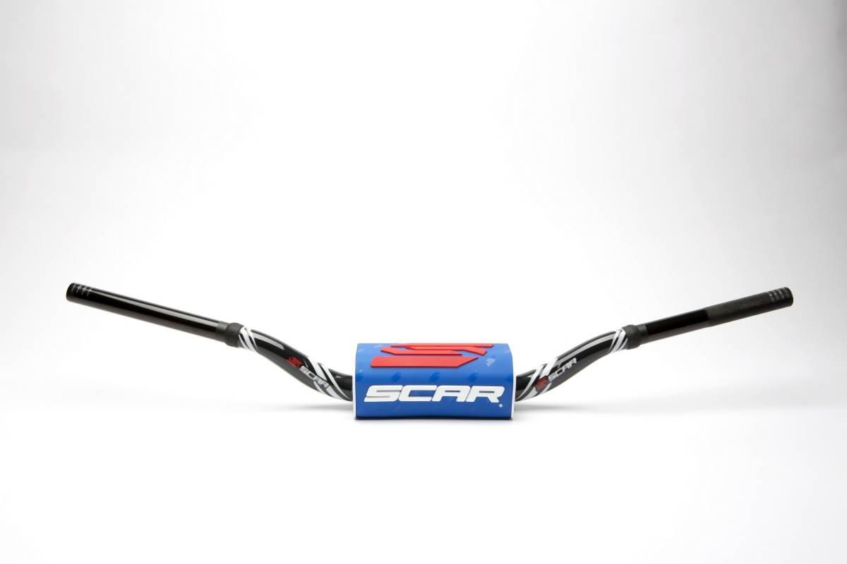 Scar Racing Kierownica 28,6Mm Model Yamaha Yz/Yzf Kolor Czarny/Biały Gąbka