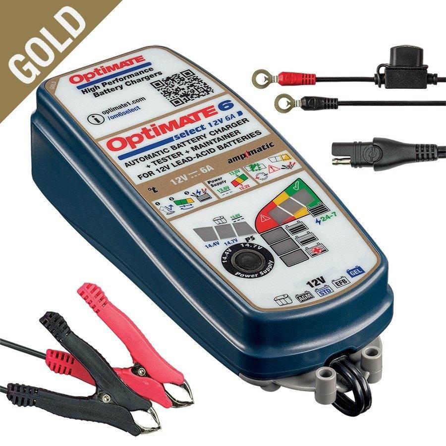 Optimate Ładowarka Akumulatorów Optimate 6 Select 12V 6A, 3-144Ah, Agm Gel