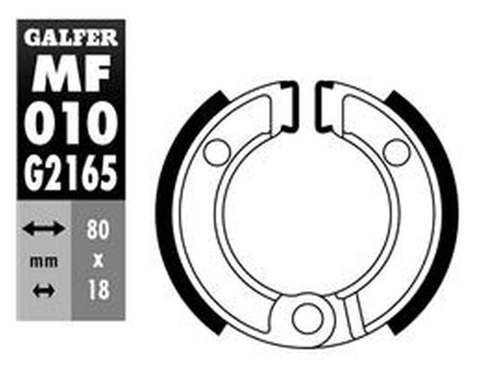 Galfer Szczęki Hamulcowe Przód Honda Crf 50 '04-, Ne 50 Vision '85-, Peugeo