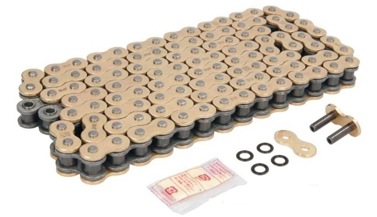 Did Łańcuch Napędowy 525Zvmx2Gg-128 128 Ogniw X-Ring Złoty Złoty 525Zvmx2Gg