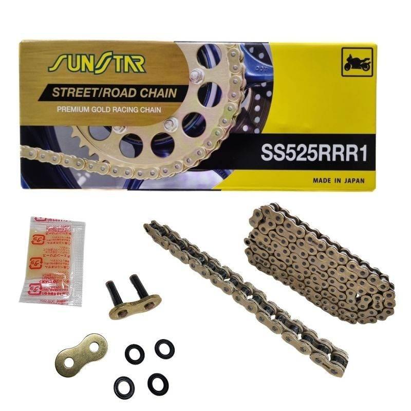Sunstar Łańcuch Napędowy 525Rrr1-110G 525Zvmxg Do 1100 Ccm Xw Ring Kolor Zł