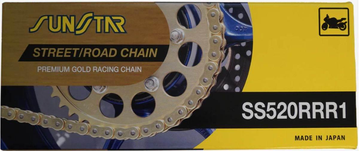 Sunstar Łańcuch Napędowy 520Rrr1-118G 520Zvmx2Gg Do 1000 Ccm Xw Ring Kolor