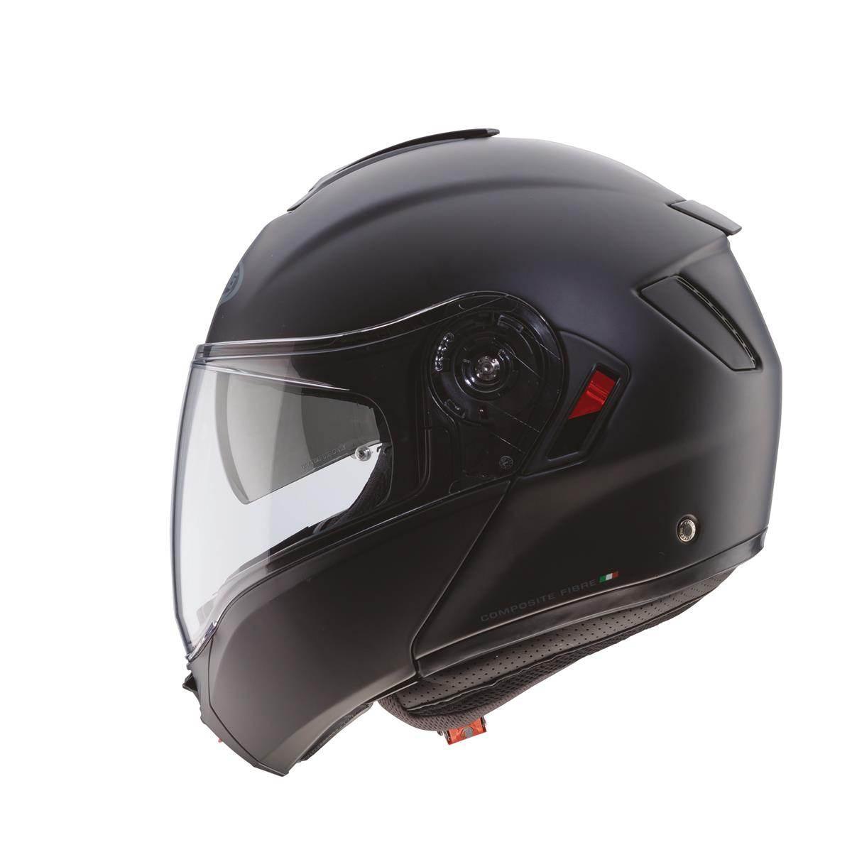 Caberg Kask Szczękowy Flip-Up Model Levo X Solid Kolor Czarny Mat Rozmiar L - zdjęcie 3