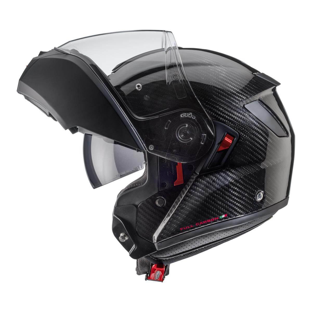 Caberg Kask Szczękowy Flip-Up Model Levo X Carbon Kolor Karbon Rozmiar S Pi - zdjęcie 4
