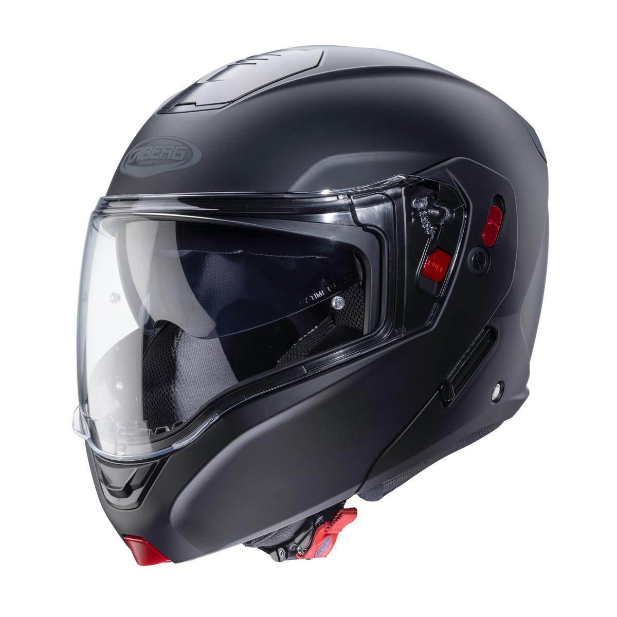 Caberg Kask Szczękowy Flip-Up Model Horus X Solid Kolor Czarny Mat Rozmiar