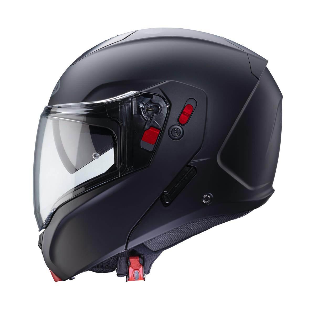 Caberg Kask Szczękowy Flip-Up Model Horus X Solid Kolor Czarny Mat Rozmiar - zdjęcie 3