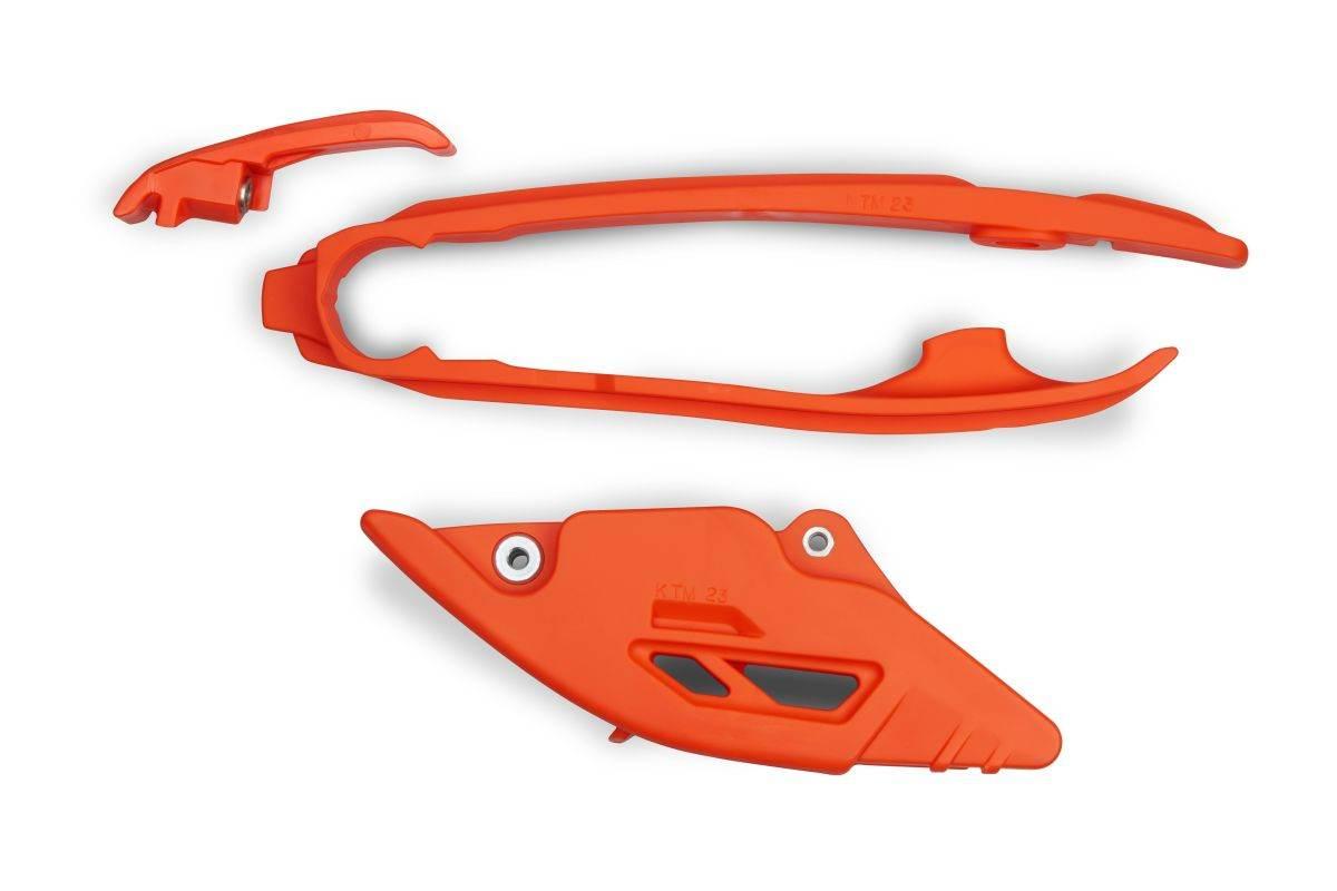 Ufo Komplet Ślizg + Prowadnica Łańcucha Ktm Sx 125 250 300 '23-'25, Sxf Sx-