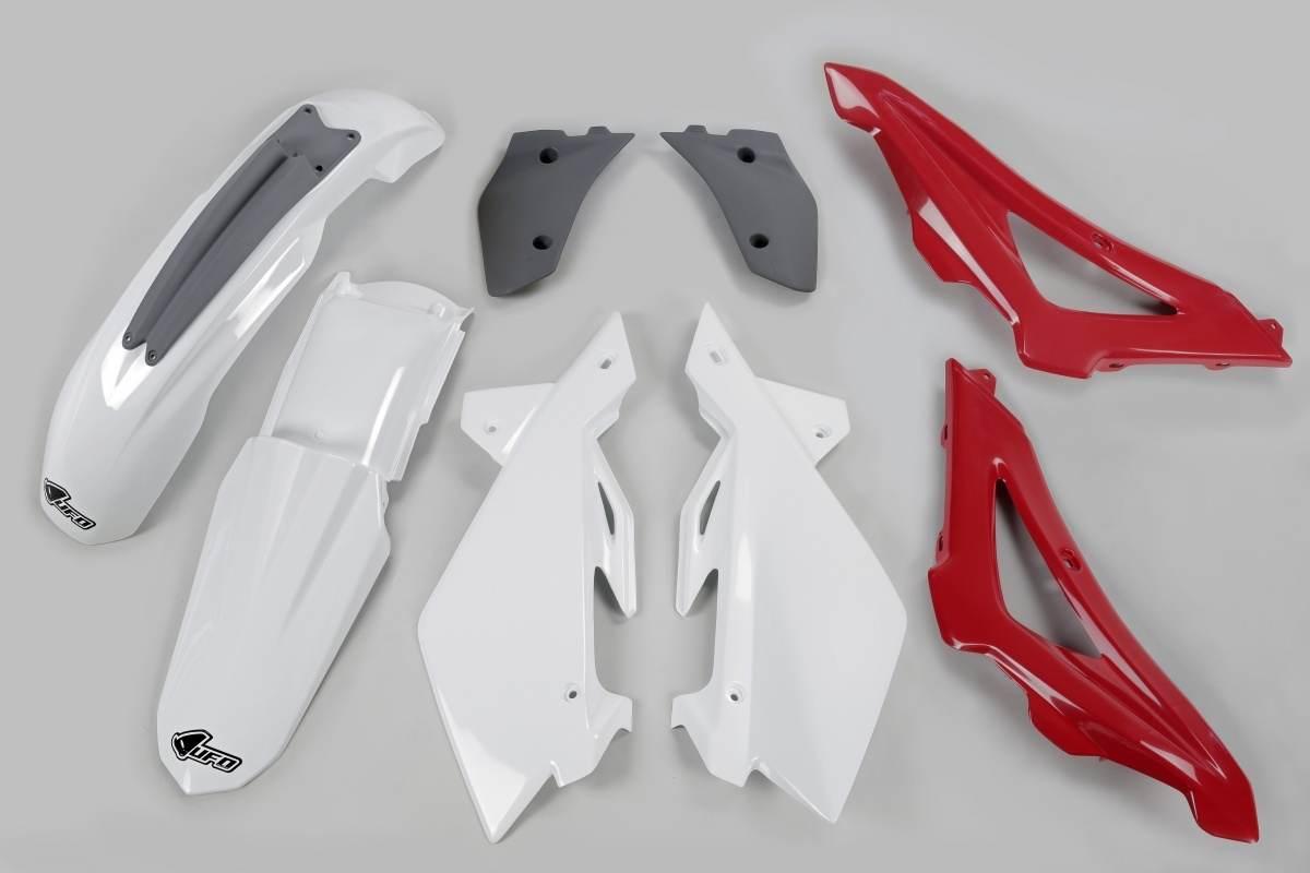 Ufo Komplet Plastików Husqvarna Cr 125/250 2T '06-08 Kolor Oem '06 Biały/Sz