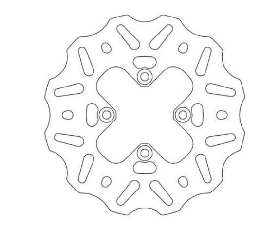 Moto-Master Tarcza Hamulcowa Tył Nitro Ktm Sx 65 '00-'22 Husqvarna Tc 65 '1