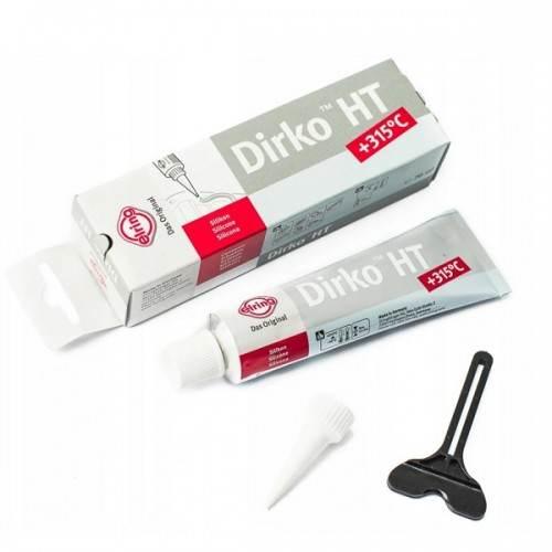 Artein Gaskets Silikon Uszczelniający Dirko Ht Szary 70Ml -60 Do +315 Stopn