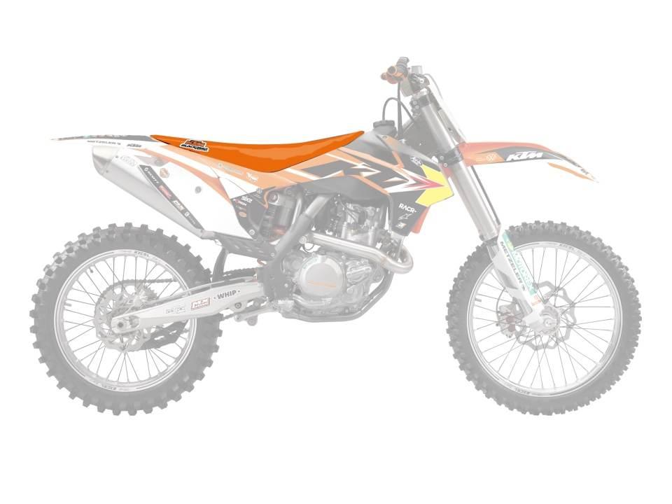 Blackbird Pokrowiec Poszycie Na Siedzenie Ktm Sx/Sxf '11-'15, Exc/Excf '12- - zdjęcie 2