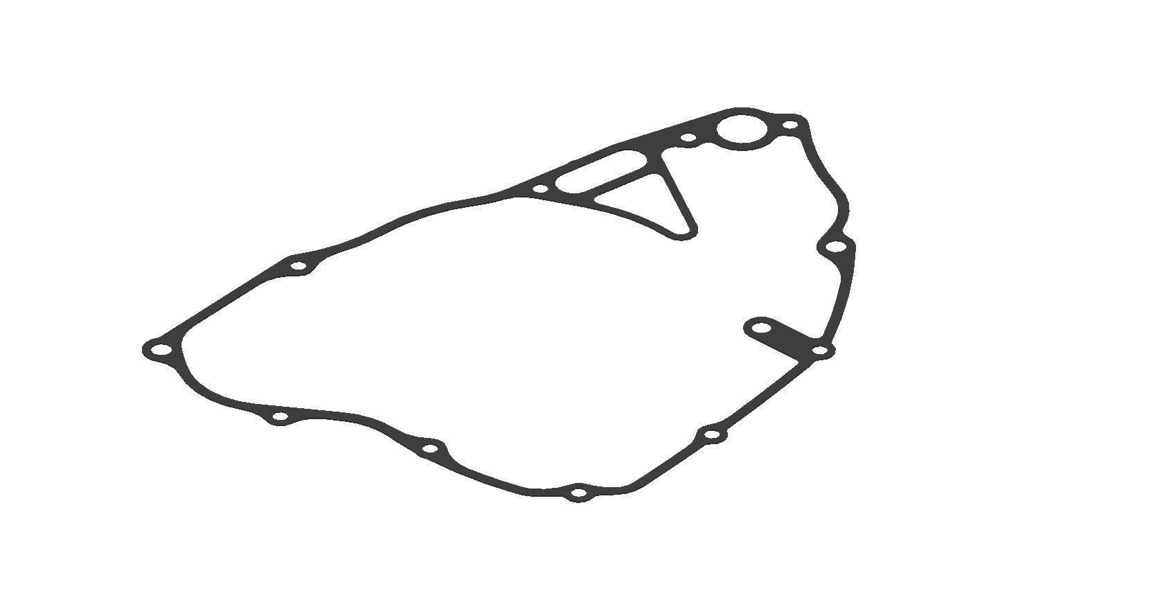 Xradical Artein Gaskets Uszczelka Pokrywy Sprzęgła Wewnętrzna Kawasaki Kx 2