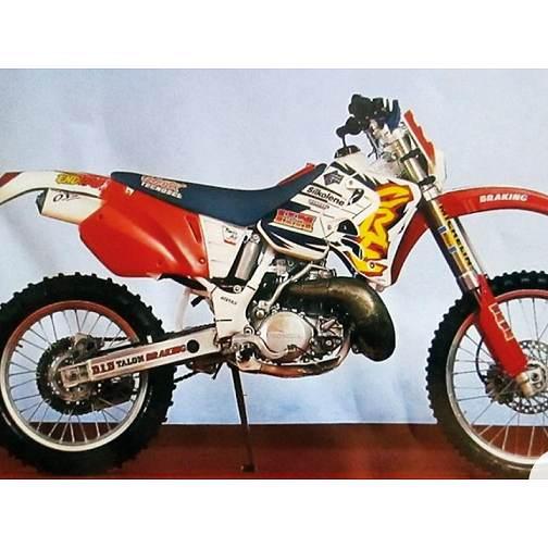 Blackbird Komplet Naklejek Oklein Honda Cr 125R '93-'97, Cr 250R '92-'96 Re - zdjęcie 2