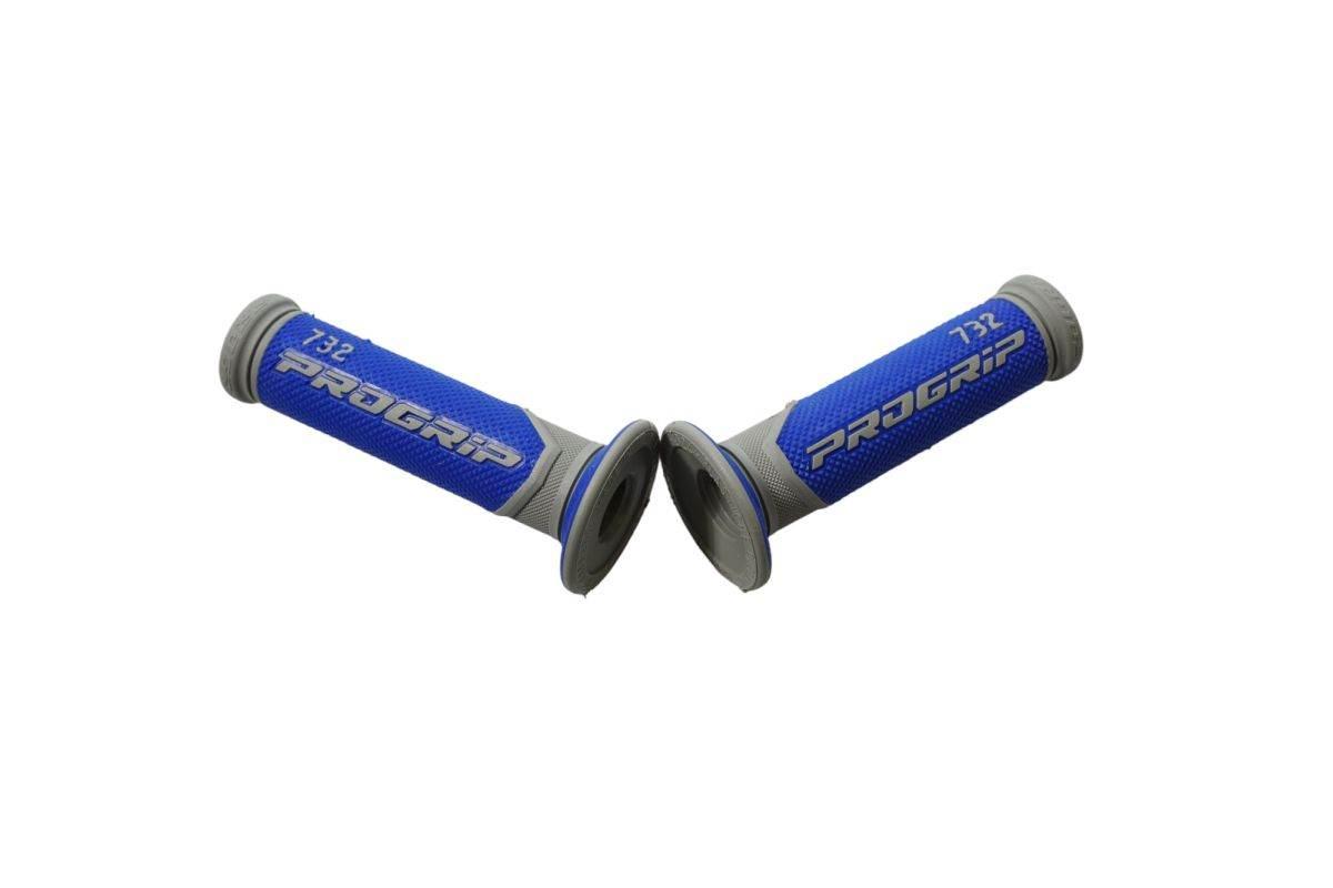 Progrip Manetki Pg732 Road 22+25Mm, Dł.125Mm Kolor Szary/Niebieski Dwuskład