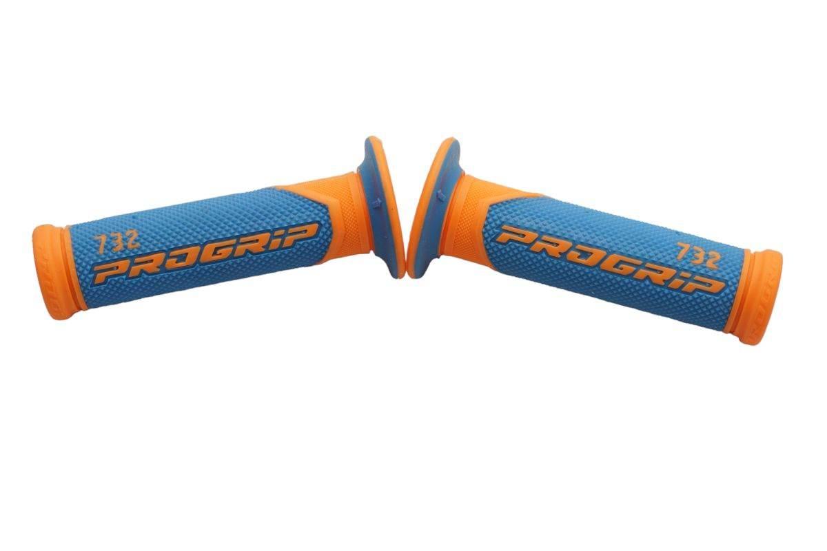 Progrip Manetki Pg732 Road 22+25Mm, Dł.125Mm Kolor Pomarańczowy Fluo/Jasno