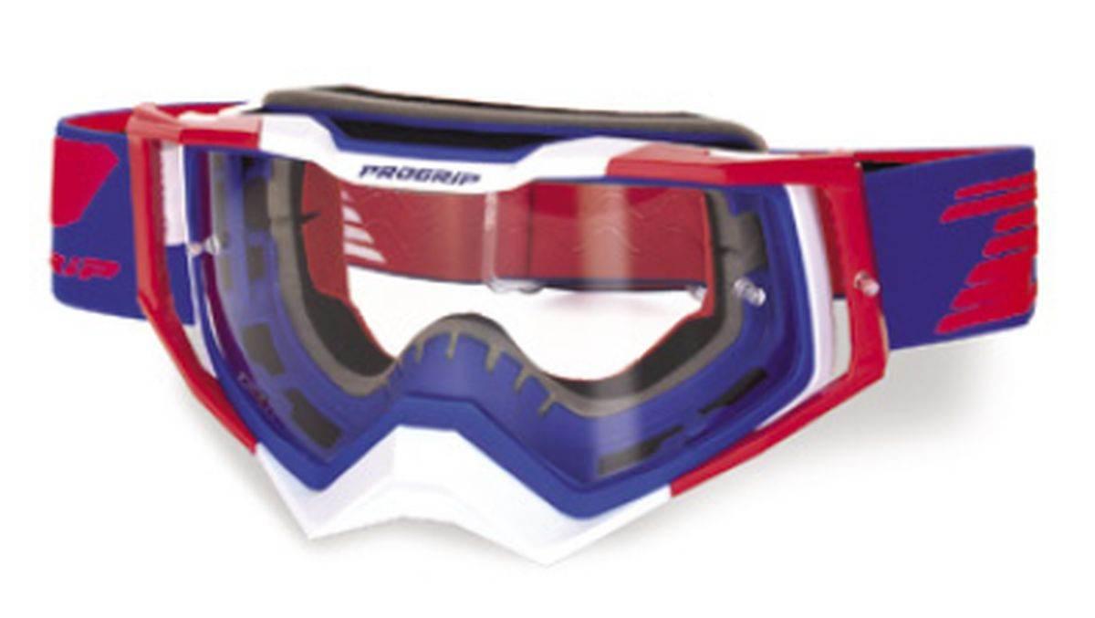 Progrip Gogle Pg3309-147 Tr Rapid Kolor Niebieski/Czerwony/Biały Szyba Pg33 - zdjęcie 2