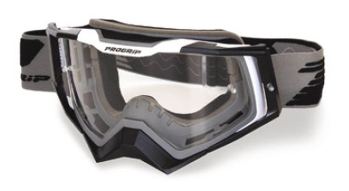 Progrip Gogle Pg3309-381 Tr Rapid Kolor Szary/Czarny/Biały Szyba Pg3329 Ant - zdjęcie 2