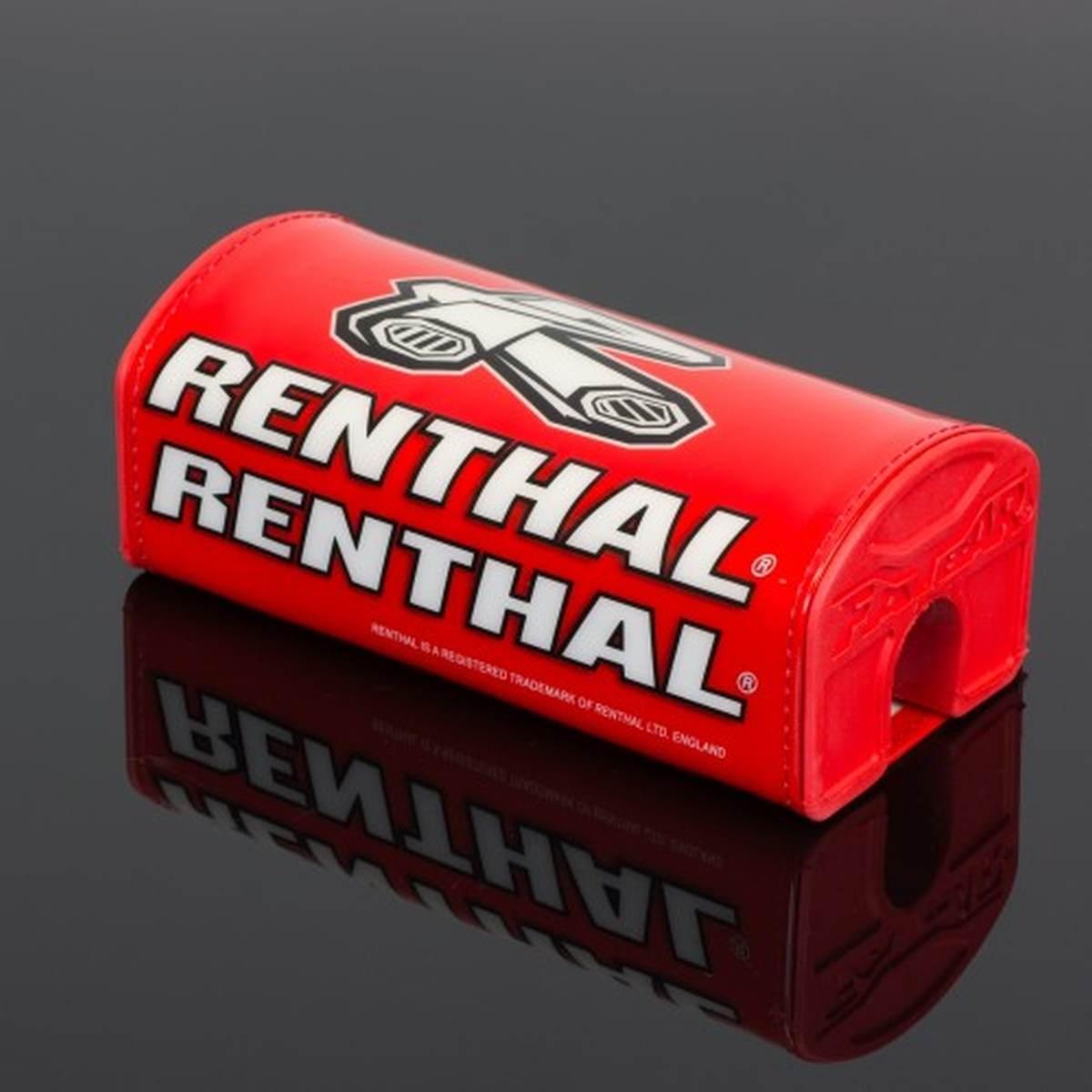 Renthal Gąbka Na Kierownicę Fatbar Pad Red Kolor Czerwony Z Logo Renthal